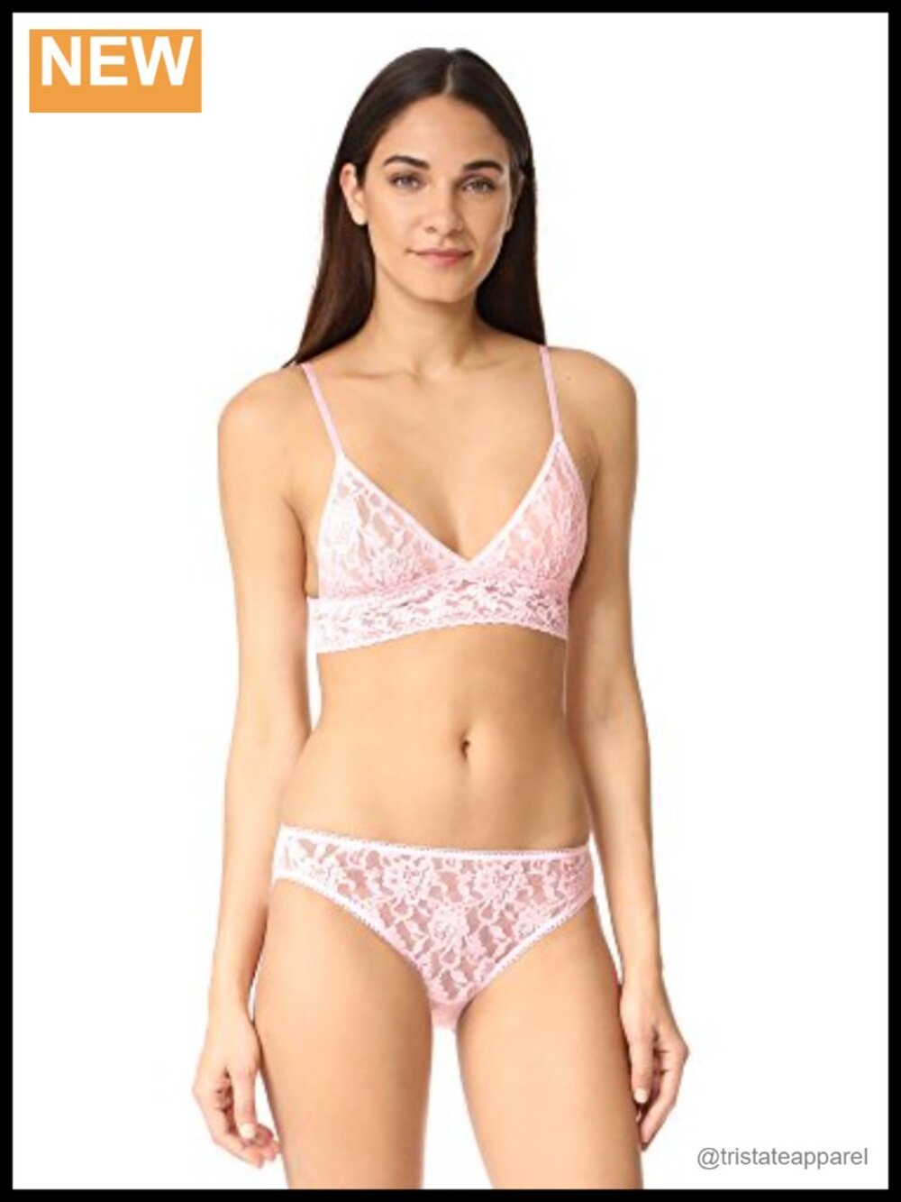 Hanky Panky Signature Lace Padded Bralette Plunge Wireless